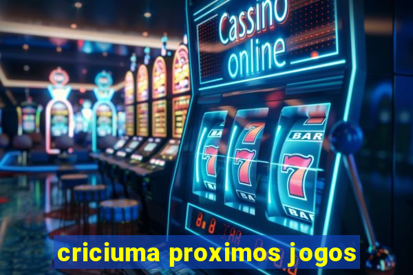 criciuma proximos jogos